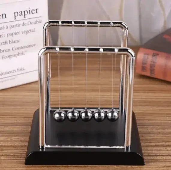 Newton's Cradle Balance Steel Balls Desktop Toy For Physics Science Teaching Stress Relief And Home Decoration