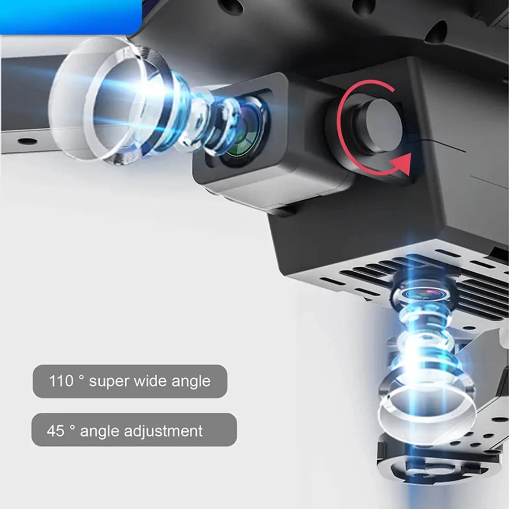 Altitude Fixation E99 Folding Drone Quad Copter With Remote Control 4K HD Photography UAV
