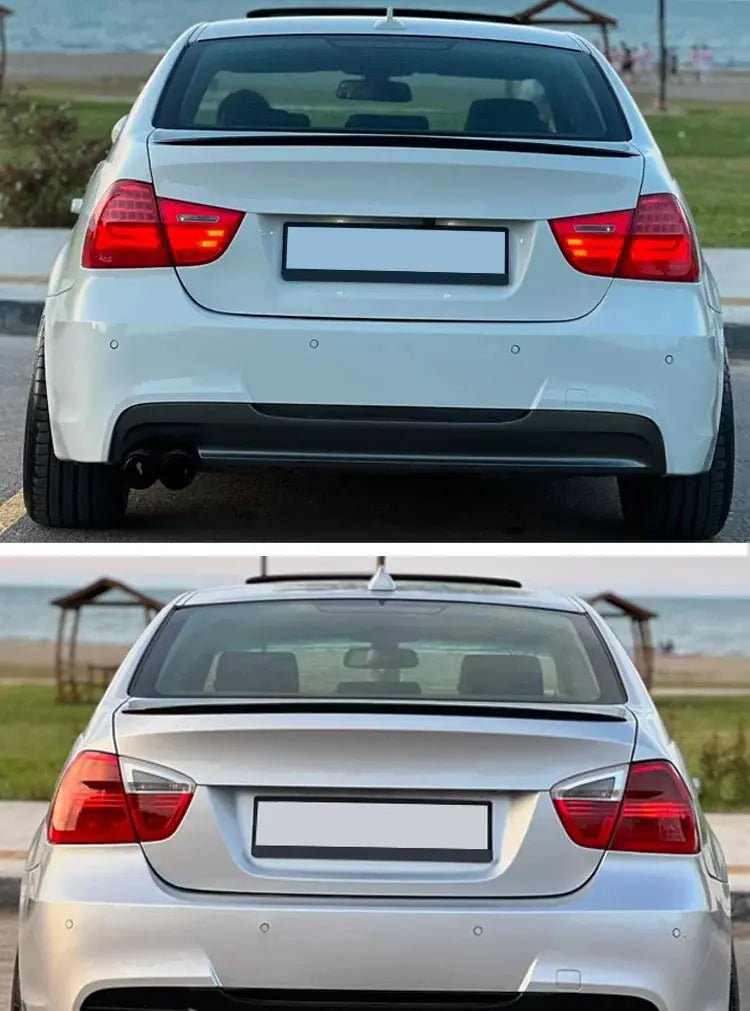 Rear trunk spoiler wing lip for BMW 3 Series E90 sedan by Simples Market