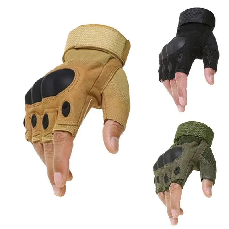 Half Finger Tactical Gloves For Men Outdoor Military Style For Shooting Hunting Airsoft Cycling Motorcycle