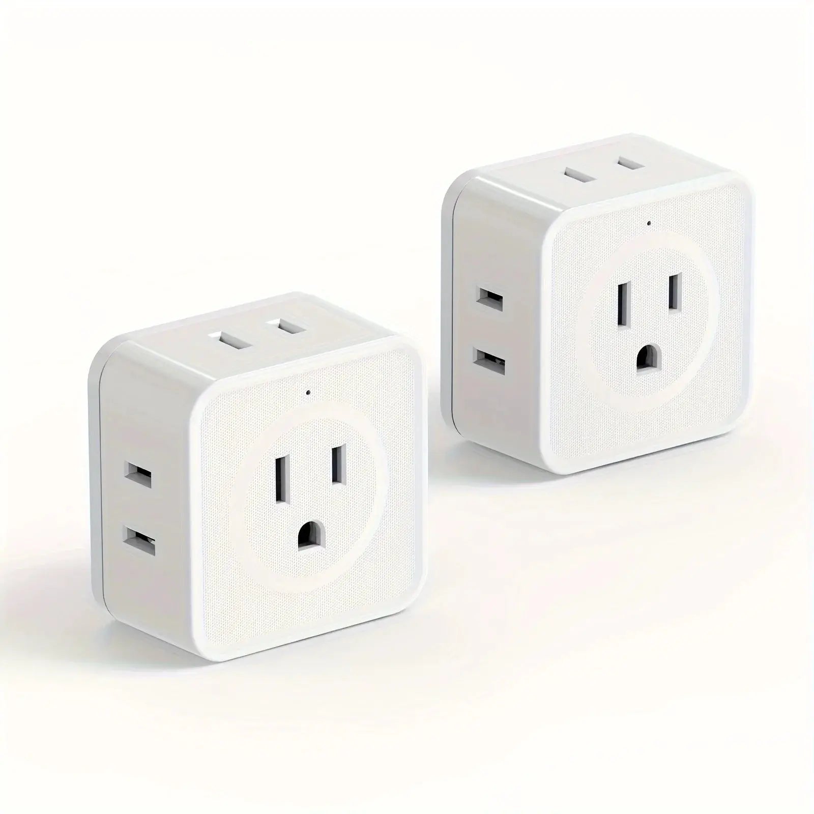 VoltEase 5 Way Multi Plug Outlet Extender Expands A Single Outlet Into Five Sockets For Travel Home And Office