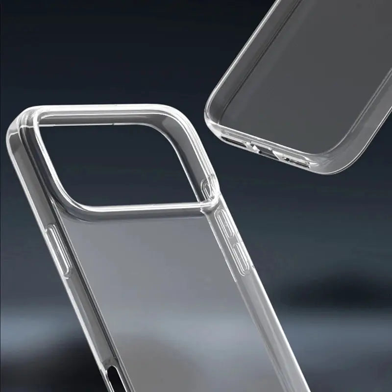 CrystalGuard ClearFlex iPhone 17 Pro Max And 17 Air Case Ultra Thin Transparent Shockproof Protection