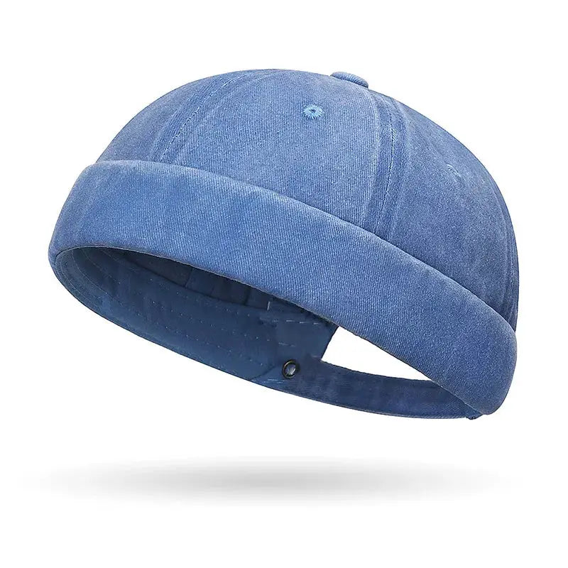 Street Style Soft Top Washed Hip Hop Cap Unisex Versatile Farmers Hat For Urban Everyday Wear
