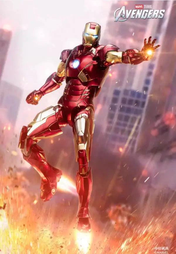 ZDTDS Iron Man Avengers MK37 Hammerhead MK12 MK38 Igor MK9 Iron Patriot War Machine Action Figure Collectible Toy
