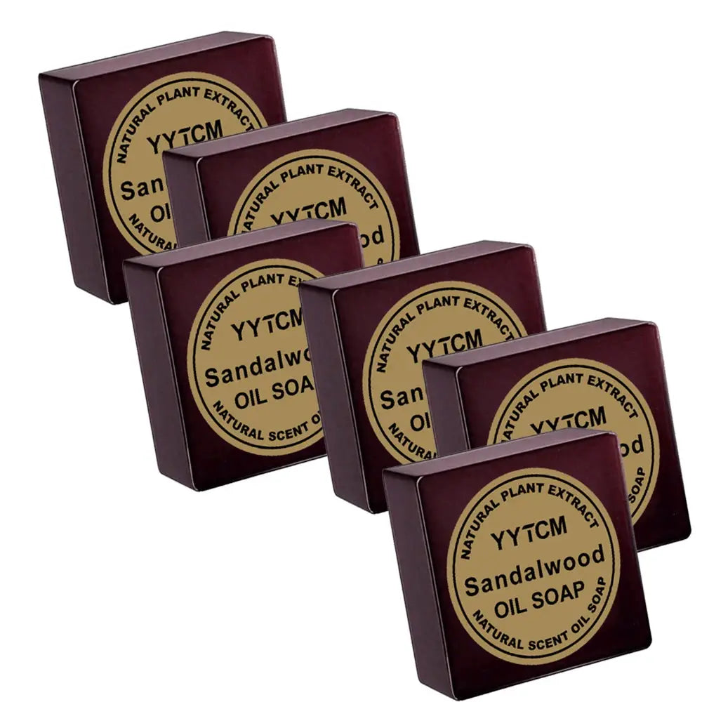 Premium Sandalwood Soap For Men With Long Lasting Light Fragrance For Bath Hand And Face Washing Gentle Skin Care Gift