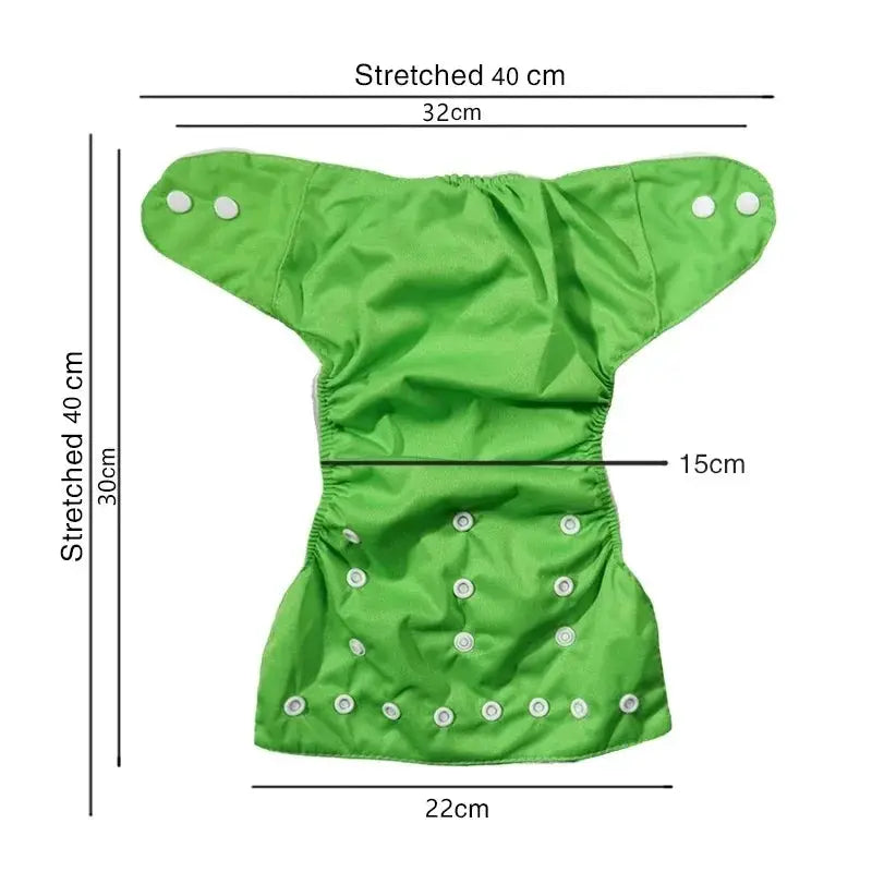 Baby Training Pants With Button Diaper Underwear For Potty Training Washable Breathable Cotton Learning Trousers
