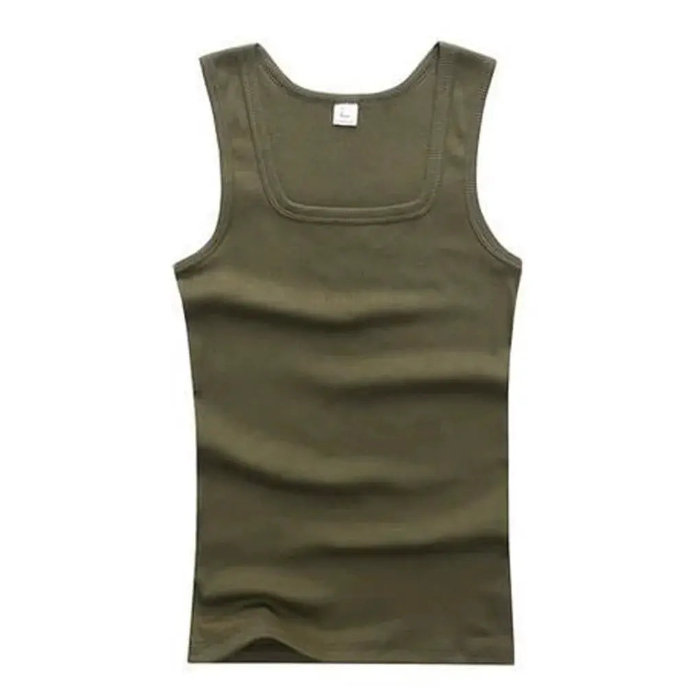 Plus Size Men's Tank Tops Sleeveless Vest For Fitness And Bodybuilding Black White Gray Singlets Casual Wear