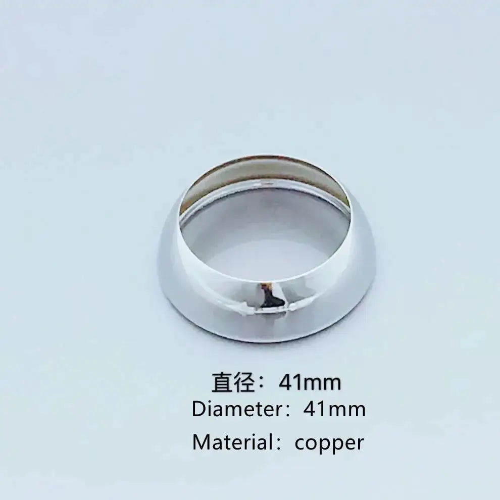 Copper faucet spool cap by Simples Market, 41mm diameter