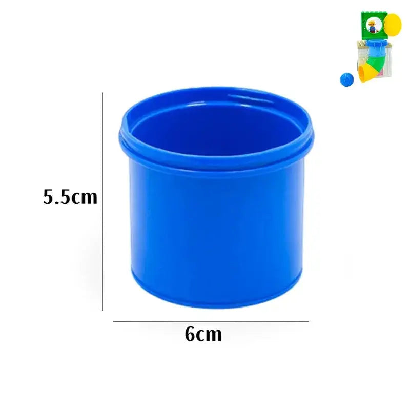 Big Building Blocks Duplo Compatible Large Brick Ferris Wheel Seesaw Slide Swing Educational Toy For Kids