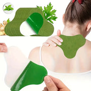 Simples Market neck and shoulder acupuncture heat patches, green flexible multipack (10/60/120 pcs).