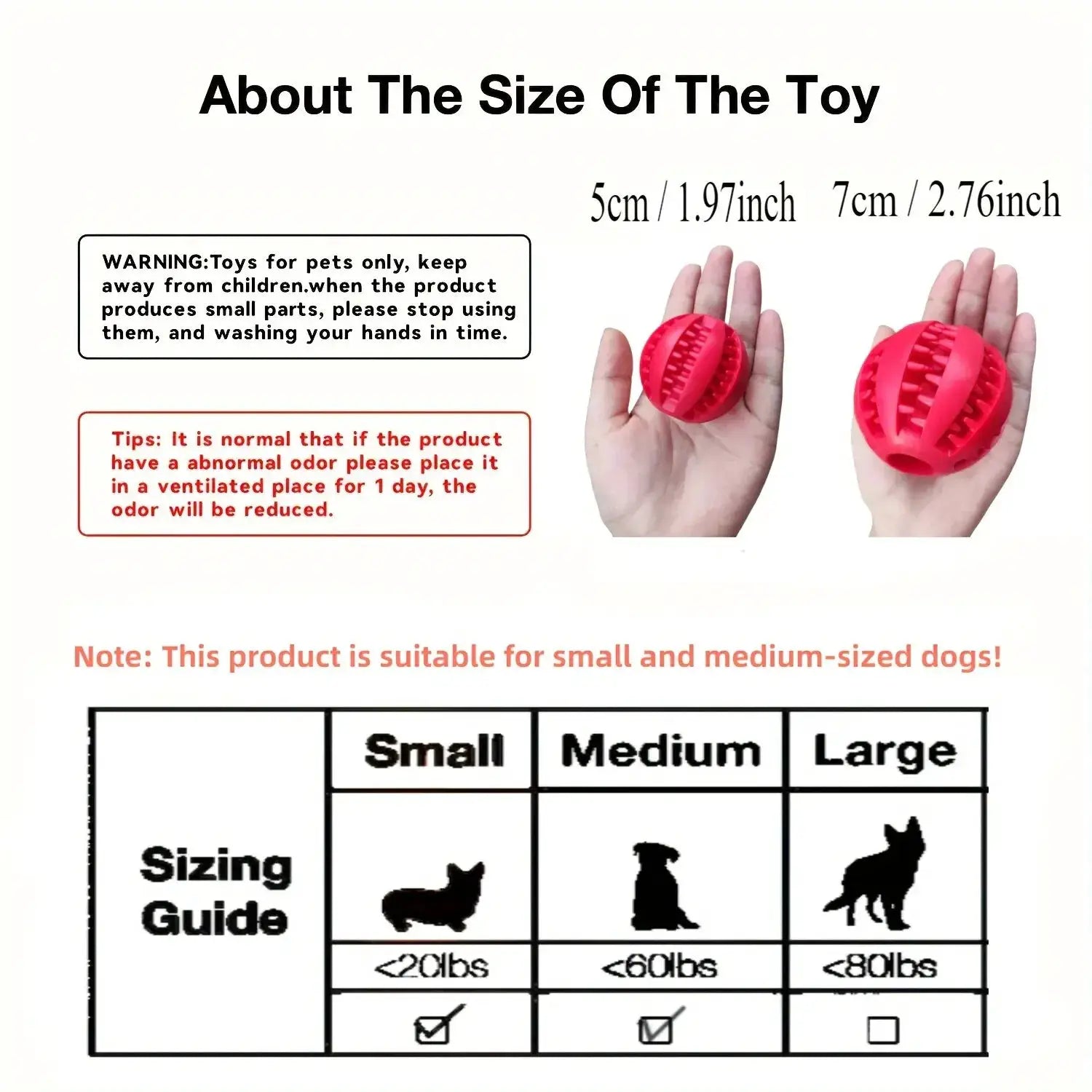 Nontoxic Bite Resistant Dog Ball Toy For Dogs And Cats Treat Dispenser Chew Toy Dental Cleaning Ball
