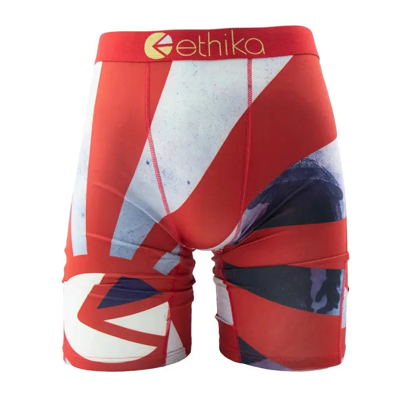 ETHIKA Mens Boxer Shorts Breathable Mesh Crotch Trunks Plus Size S3XL Swimming Underpants