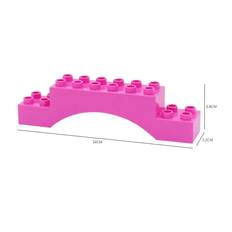Big Building Blocks Princess Castle Set Compatible Large Bricks For Girls And Boys Kids Toys Gifts