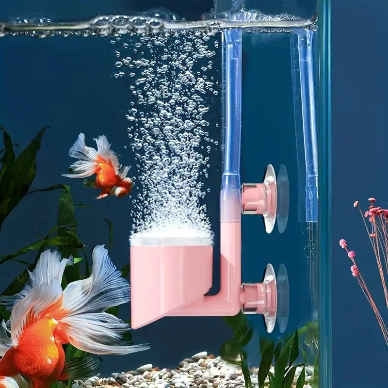 Compact Aquarium Air Pump For Oxygenation Ultra Dense Bubble Stream For Freshwater Tanks