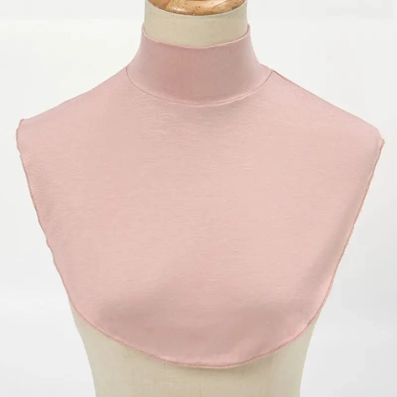 Modista Luxe Modal Turtleneck Hijab Extension With Detachable Neck Warmer For Warm Layered Look
