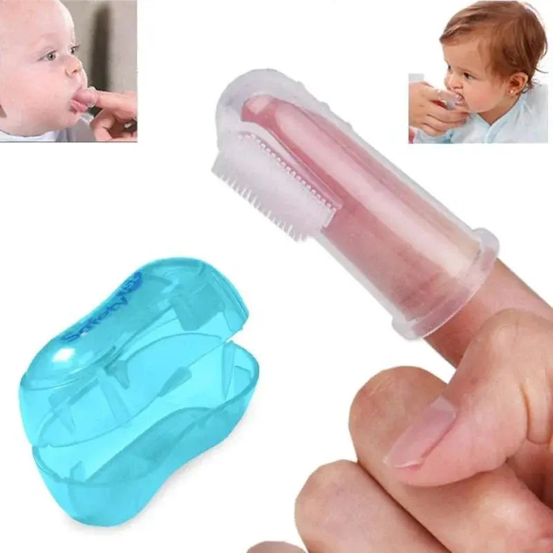 PetCare Super Soft Finger Toothbrush For Dogs And Cats With Gentle Silica Gel Cleans Teeth Gums Bad Breath And Tartar