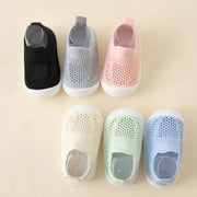 Baby Spring Summer Soft Sole Socks Shoes Mesh Unisex Anti Slip Floor Socks 0 To 3T Lightweight Walking Shoes