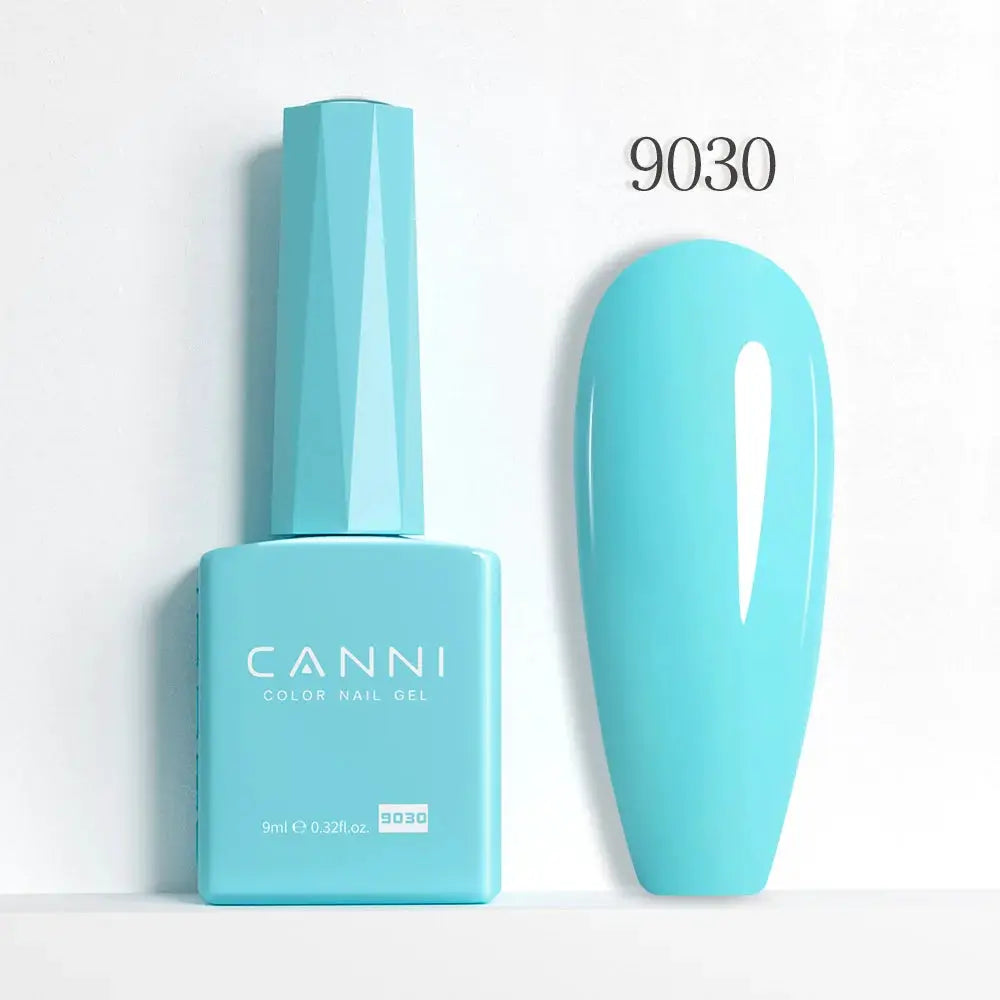 Canni Hema Free Nail Gel Polish Christmas Red Collection Semi Permanent 9ml Long Lasting Shine