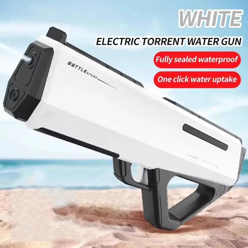 Automatic Firing High Pressure Electric Water Gun For Kids Summer Outdoor Pool Fight Games Water Toy Gift
