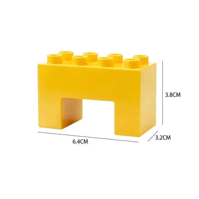 Big Building Blocks Princess Castle Set Compatible Large Bricks For Girls And Boys Kids Toys Gifts