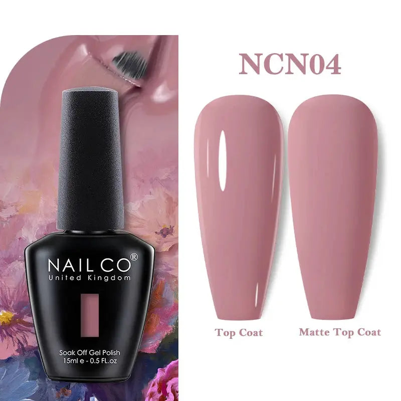 NAILCO 283 Colors Gel Nail Polish Kit Ultra Long Lasting UV Gel Varnish With 30 Day Shine