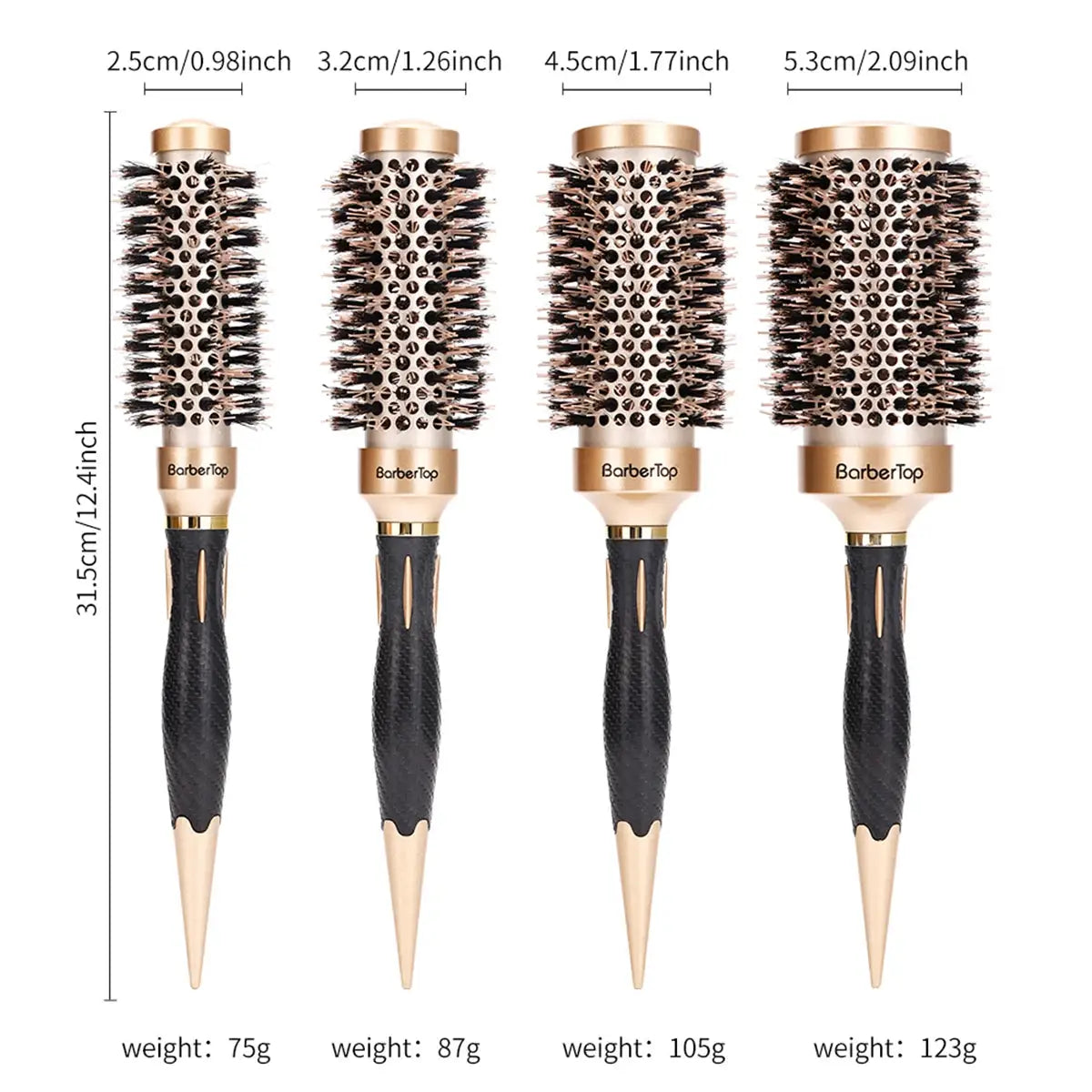 Anti-Static Hair Comb For Wet And Dry Hair Detangling Salon Quality Styling Tool