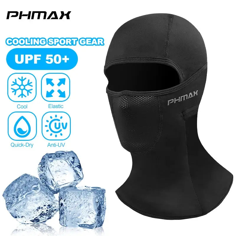 PHMAX Motorcycle Riding Mask Wind Protection Breathable Full Face Mask Balaclava Hat Scarf Hood Moto Biker Wind Cap