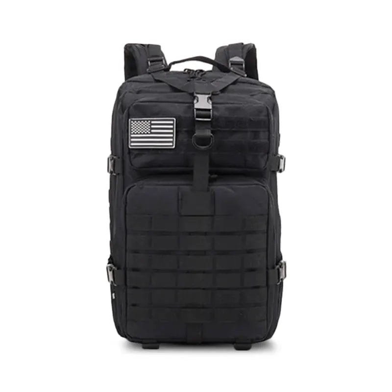 Tactix 50L Tactical Backpack Waterproof Outdoor Travel Large Capacity Rucksack For Men