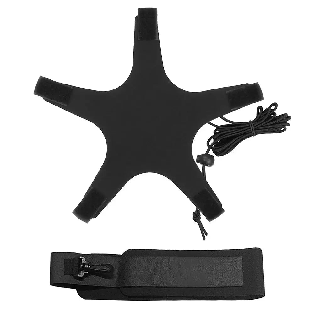 Football Training Belt for Soccer Ball Kicking Adjustable Belt Trainer for Adults and Kids Soccer Training Equipment
