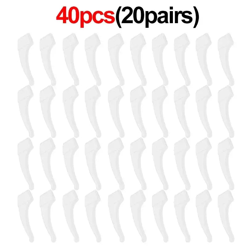 Silicone Ear Hooks For Glasses And Sunglasses Anti Slip Eyewear Holder Sleeve Bracket Fastener