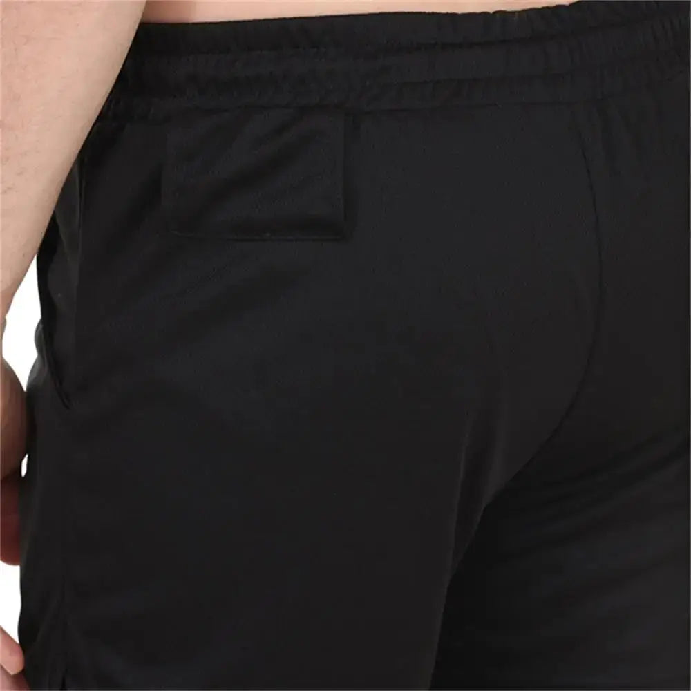 Simples Market 2 in 1 compression shorts for men with phone pocket, black quick-dry athletic wear
