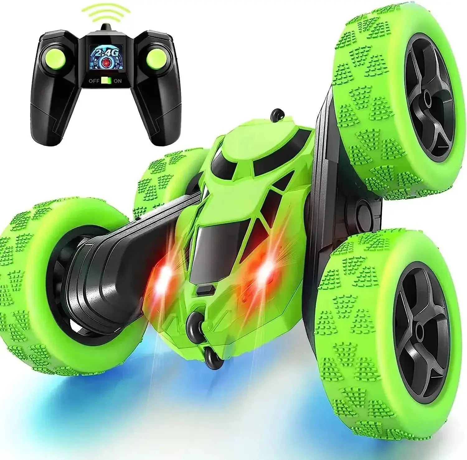 RC Stunt Car Double Sided Flip 360 Degree Rotation Off Road Drift Remote Control Car For Kids And Adults