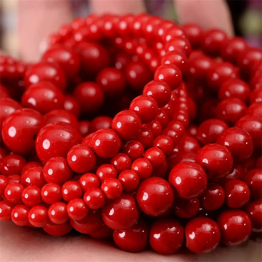 Natural Stone Beads Lava Jasper Tiger Eye Quartz Agate Round Beads 4 To 12mm For Jewelry Making DIY Bracelet Accessories