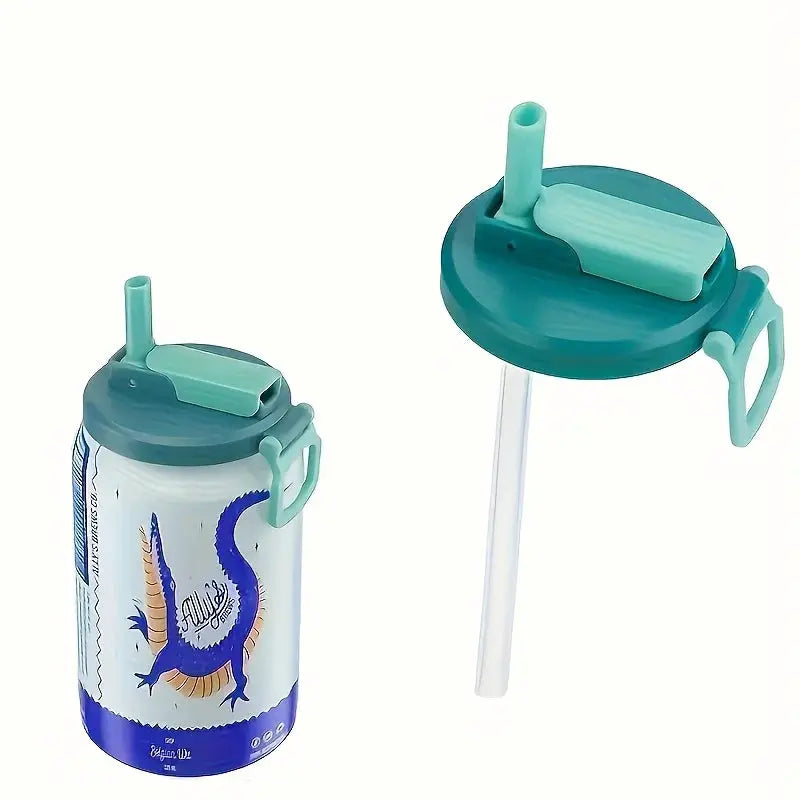 Reusable Soft Drink Can Lid For Beverages And Juices With Straw Eco Friendly Spill Proof Cap