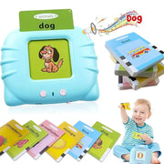 Talking Flashcards For Kids Preschool Learning Toy Engaging Electronic Audio Book Machine For Early Education Gift