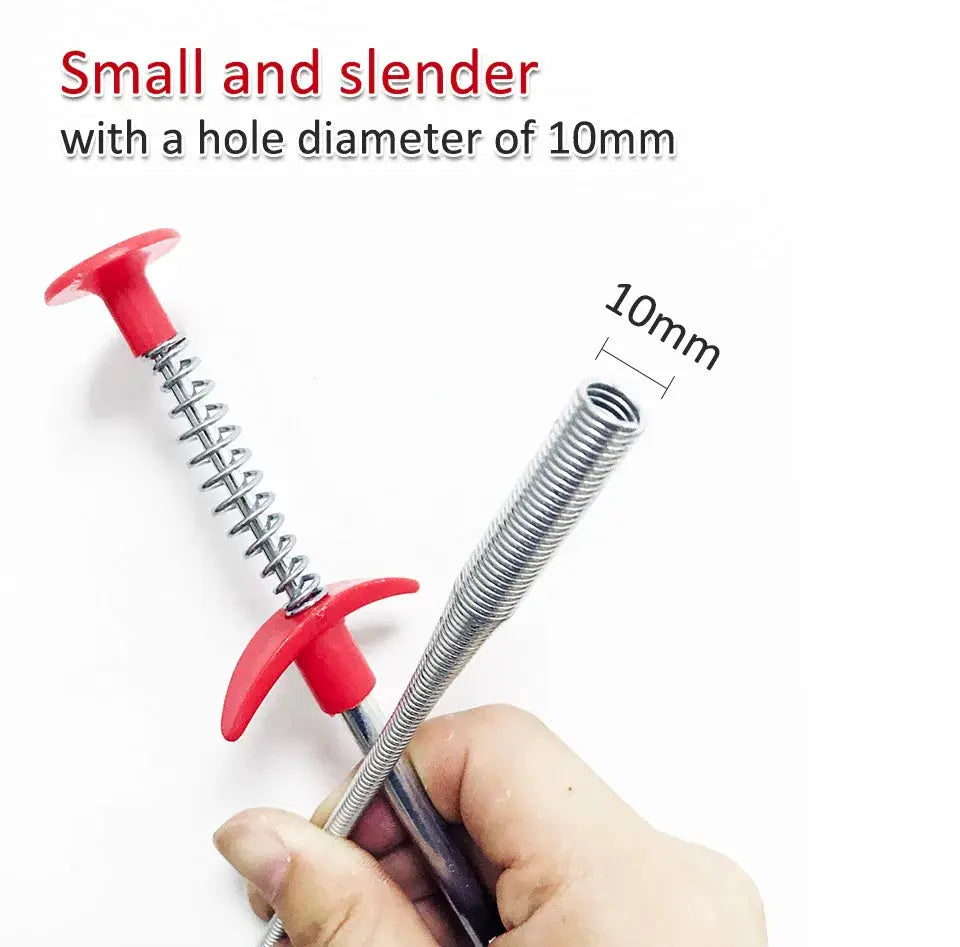 Plumbing Four Claw Hook Dredger Sewer Toilet Tool Manual Hair Clog Remover For Household Cleaning
