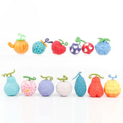 One Piece Devil Fruit PVC Model Toys 13 Piece Set With Highly Detailed Collectible Figures 5 To 6 Cm