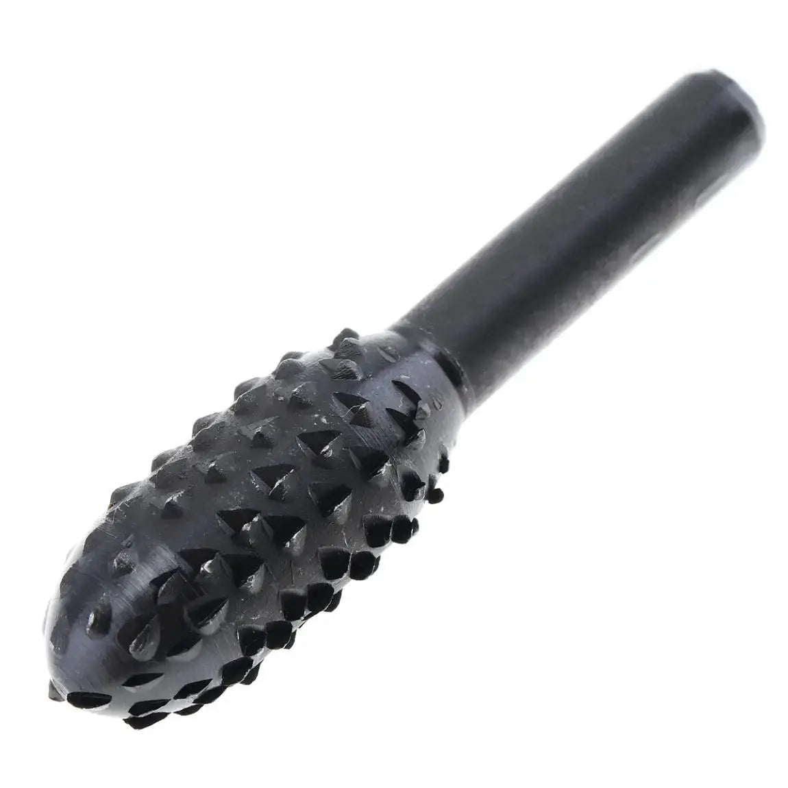 5 Piece Black Woodworking Wolf Tooth Stick Rotary File Set For Electric Grinding Tools