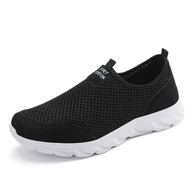 2023 Lightweight Men's Casual Shoes Breathable Slip On Sneakers Anti Slip Flat Outdoor Walking Shoes Size 39 To 47