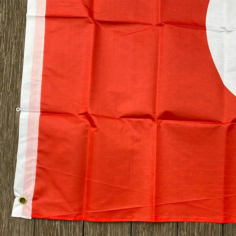Turkish Flag Banner 90 by 150cm Durable Polyester for Events