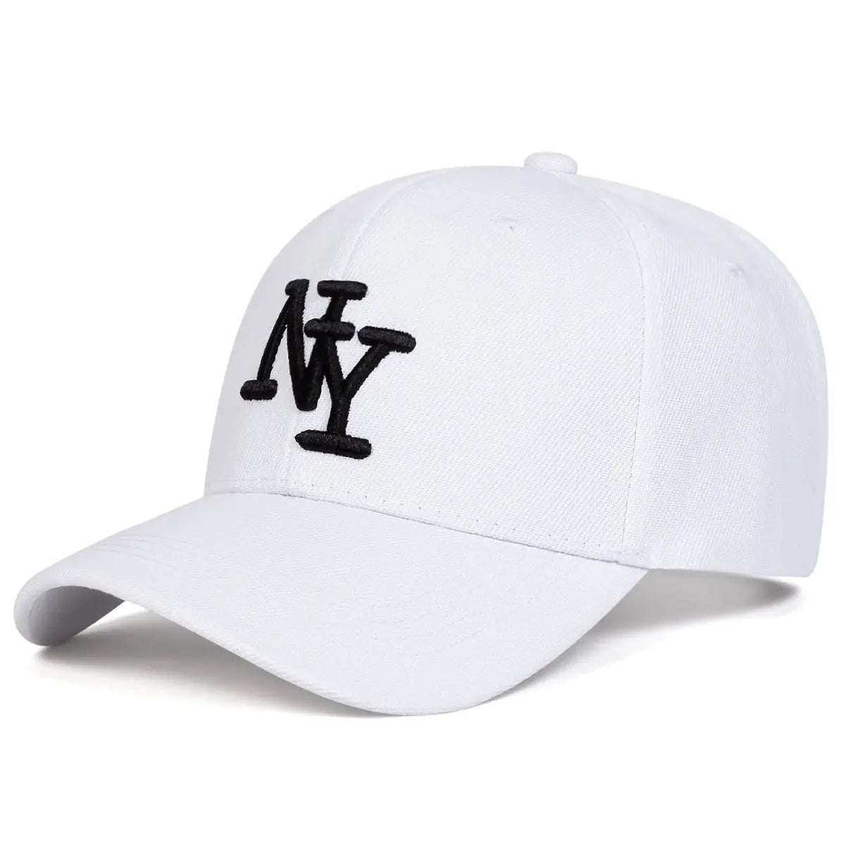 Unisex NY Letter Embroidered Baseball Cap Adjustable Sun Protection Hat For Spring Autumn Outdoor Wear