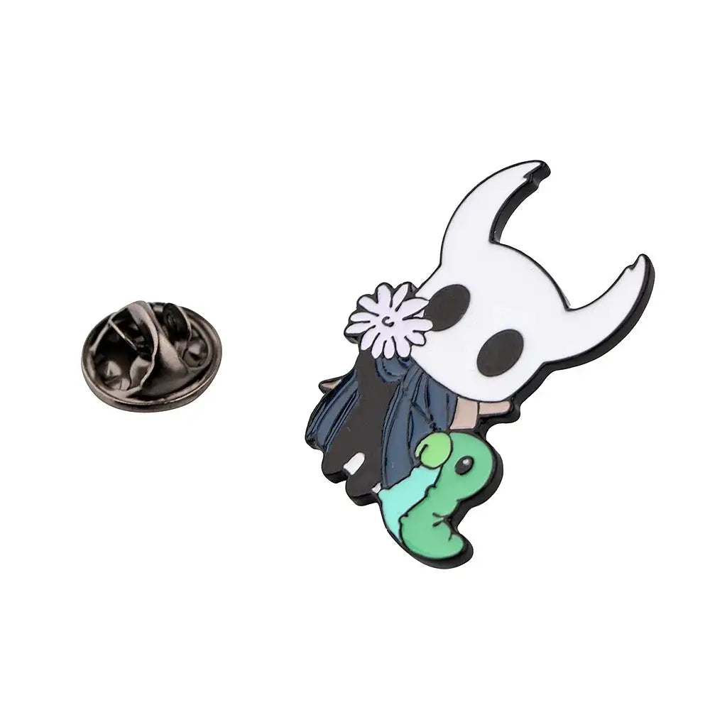 Hollow Knight Enamel Brooch Pin For Backpacks Clothing Hats Lapel Unisex Fashion Jewelry Accessory Souvenir Gift