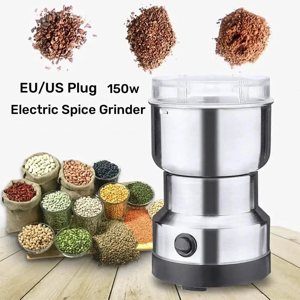 Multifunctional 4 Blade Electric Grinder For Coffee Beans Nuts Spices Grains 150W Kitchen Blender