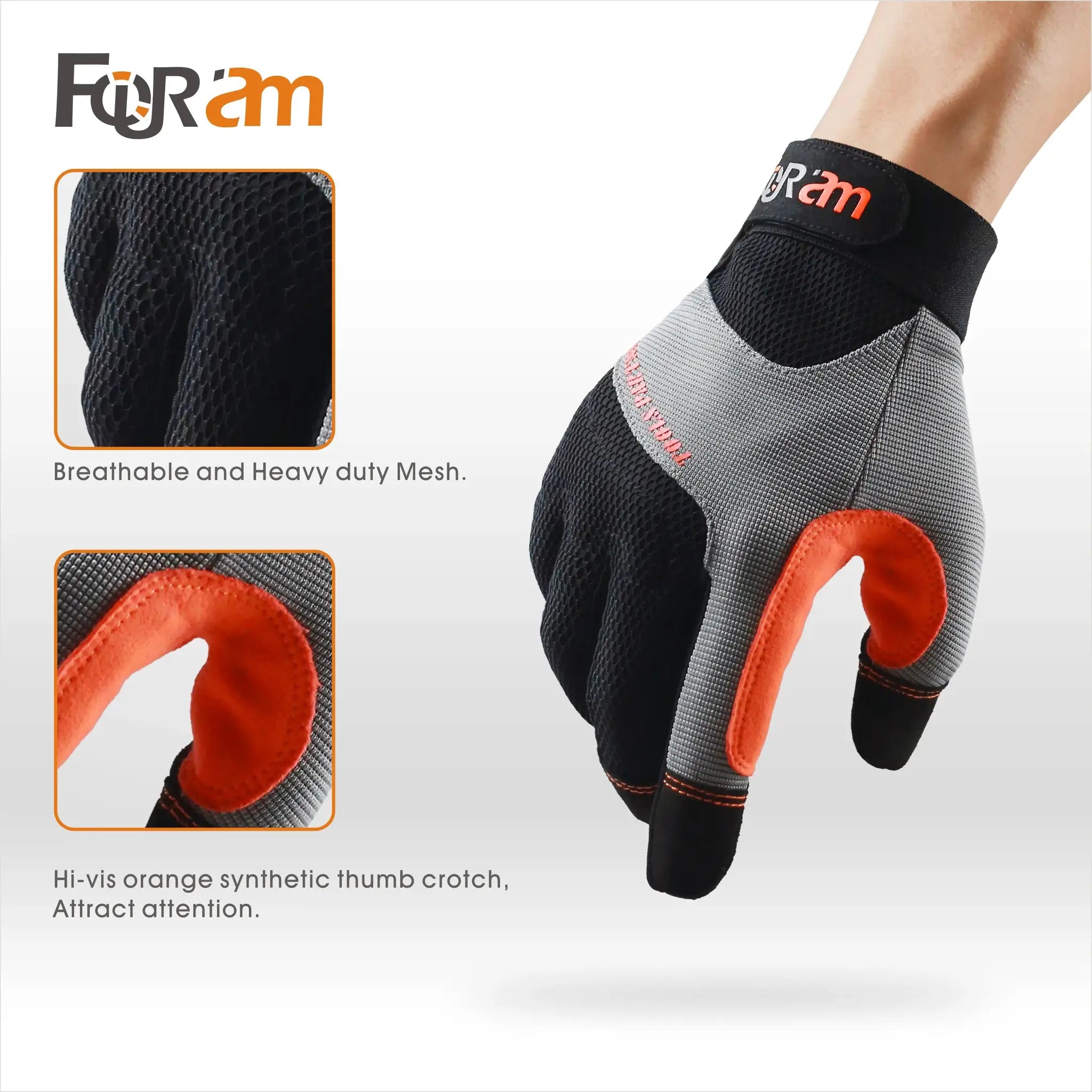 High Dexterity Work Gloves For Men And Women Touch Screen Compatible With Excellent Grip For Multipurpose Utility