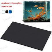 Fish Tank Mat Aquarium Anti Slip Pad Shock Absorbing Thickened Black Mat For Turtle Tanks Insulation And Noise Reduction