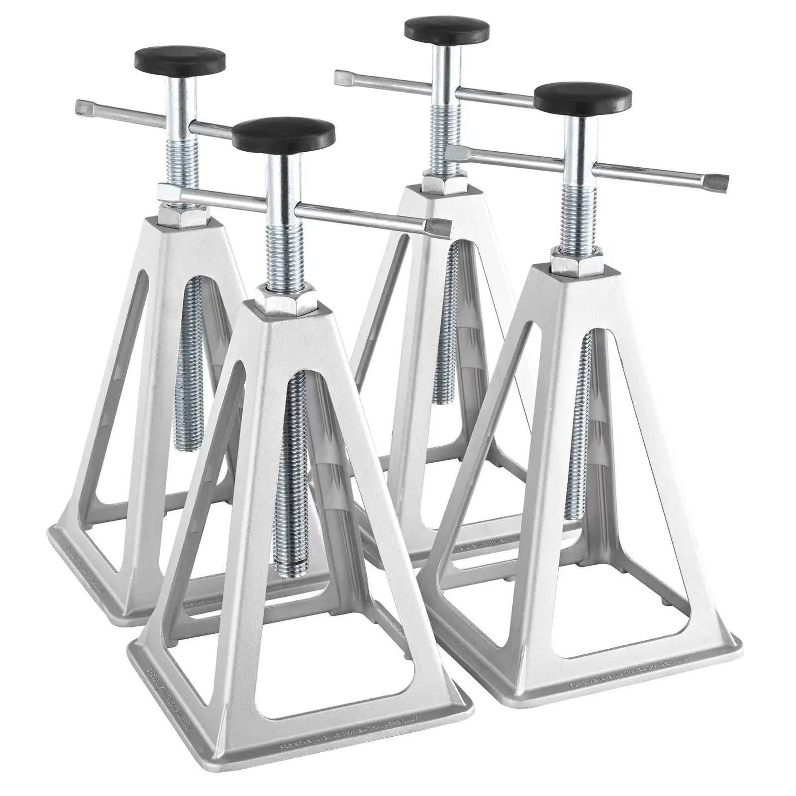 SucceBuy RV Stabilizer Jacks 4 Pack Aluminum Leveling Jacks Up To 6000 Lbs Per Jack for Travel Trailer Camper
