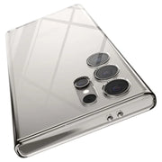 Simples Market clear case for Samsung Galaxy S26–S20 Ultra Plus, transparent polycarbonate shell with protection