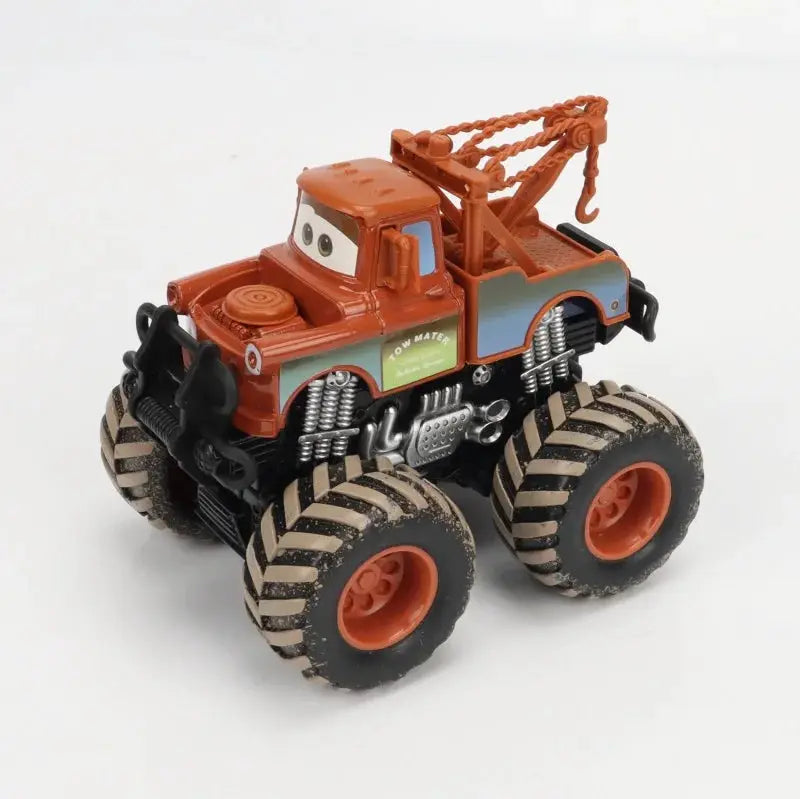 Disney Pixar Cars One Fifty Five Scale Diecast Lightning McQueen And Mater Metal Car Model Collectible Toy