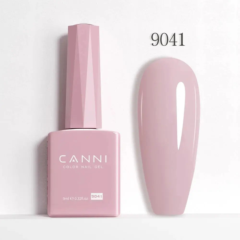 Canni Hema Free Nail Gel Polish Christmas Red Collection Semi Permanent 9ml Long Lasting Shine