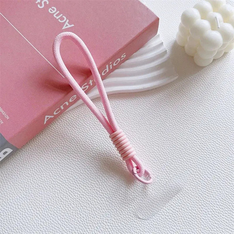 Mobile Phone Lanyard Strap With Patch Attachment For Secure Phone Case Rope Keychain And Hanging Chain